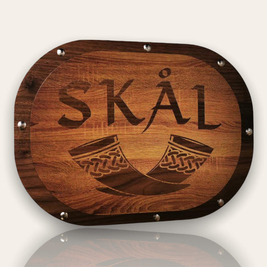Skål Bar Sign, Skal Wall Sign, Viking Home Decor, Wood Sign