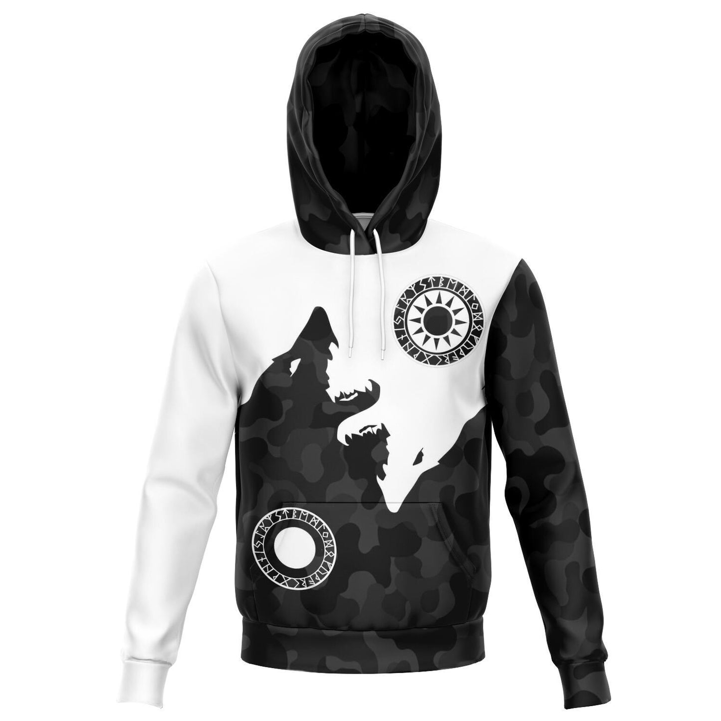 Skoll and Hati Viking Unisex Hoodie
