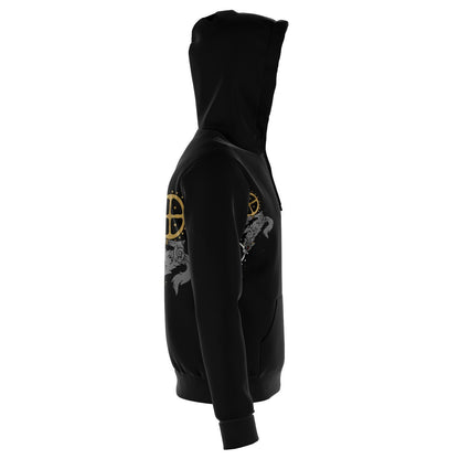 Skoll & Hati Premium Unisex Viking Zip Hoodie