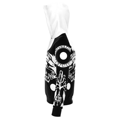 Sköll & Hati Tattoo Style Hoodie