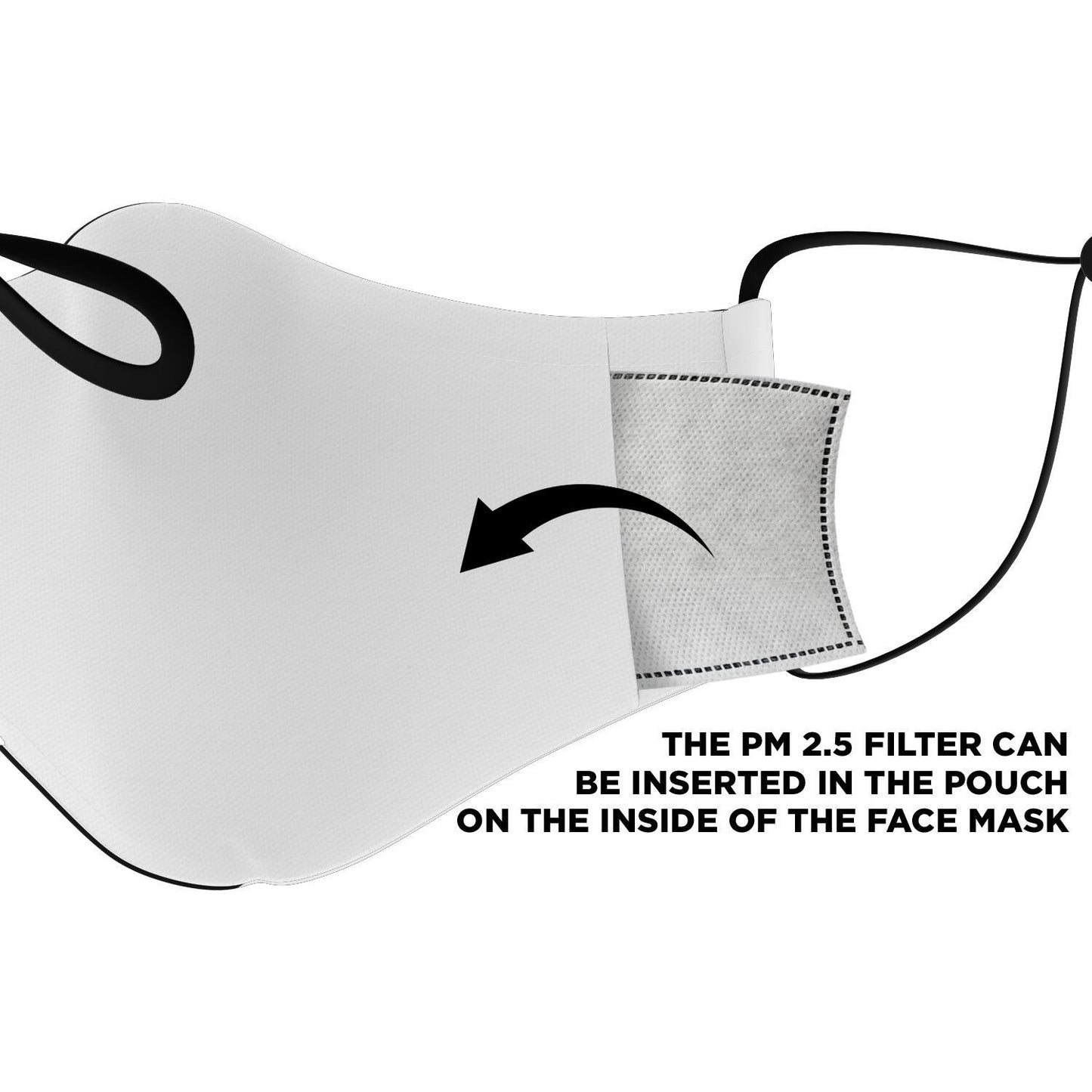 Sköll & Hati Viking Black & White Face Mask Cover