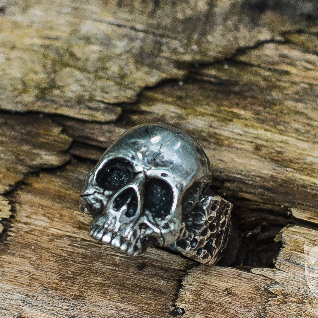 Skull 925 Sterling Silver Unique Viking Ring - VikingsBrand
