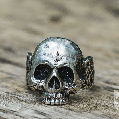 Skull 925 Sterling Silver Unique Viking Ring - VikingsBrand
