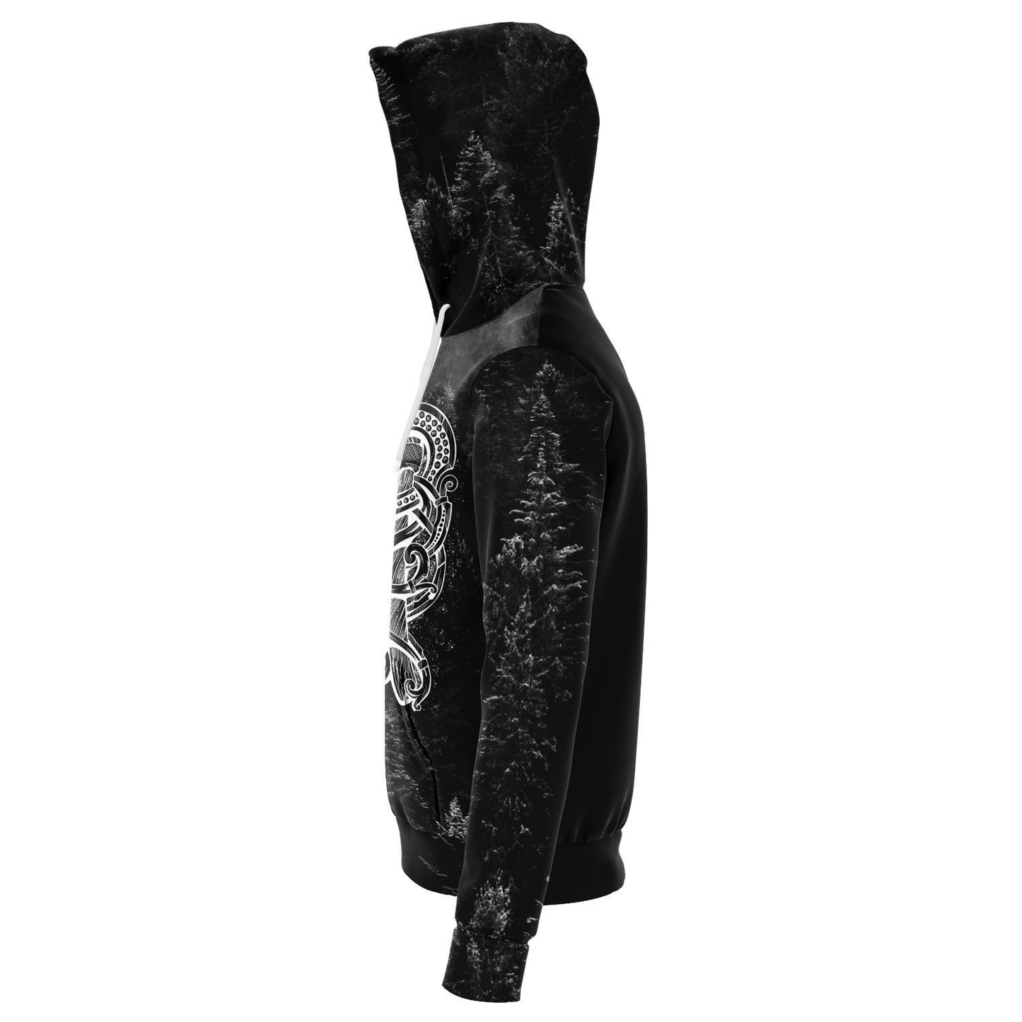 Spruce Forest Viking Axe Hoodie