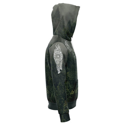 Spruce Forest Viking Hoodie