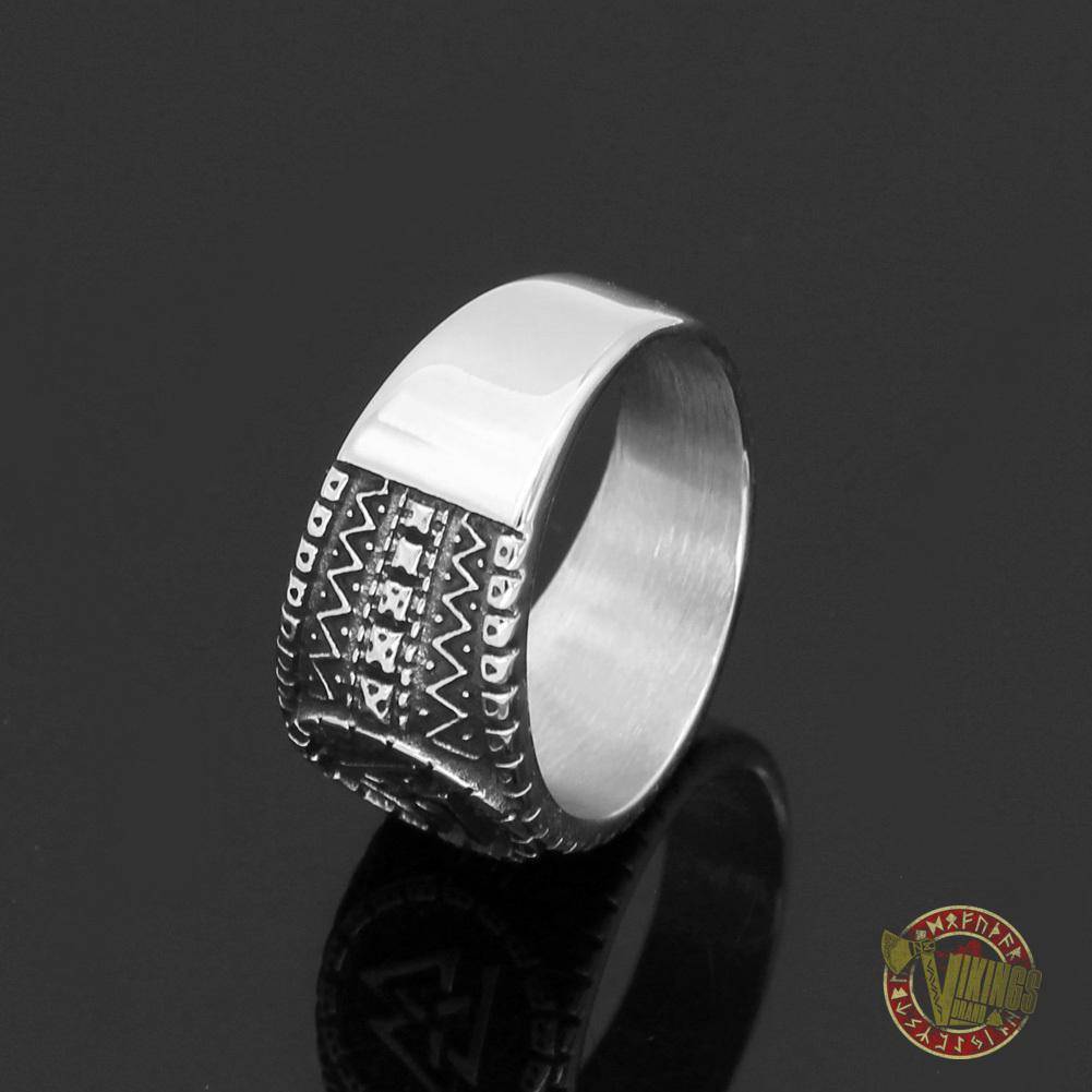 Stainless Steel Viking Norse Valknut Ring - VikingsBrand
