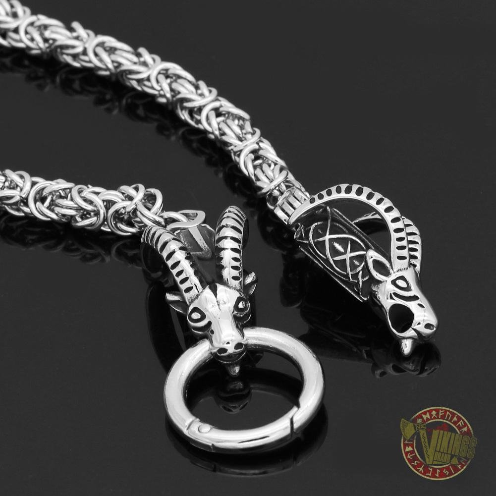 Tanngrisnir and Tanngnjóstr - Goats of Thor Necklaces - VikingsBrand