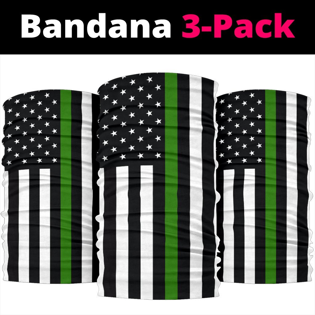 Thin Green Line Neck Gaiter | Face Shield - Clean Green