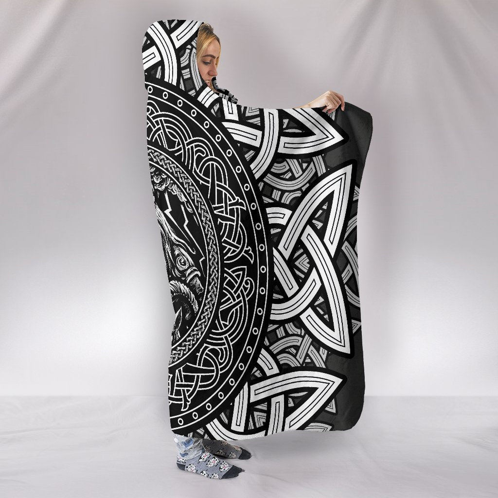 Thor God of Thunder Hooded Blanket - VikingsBrand