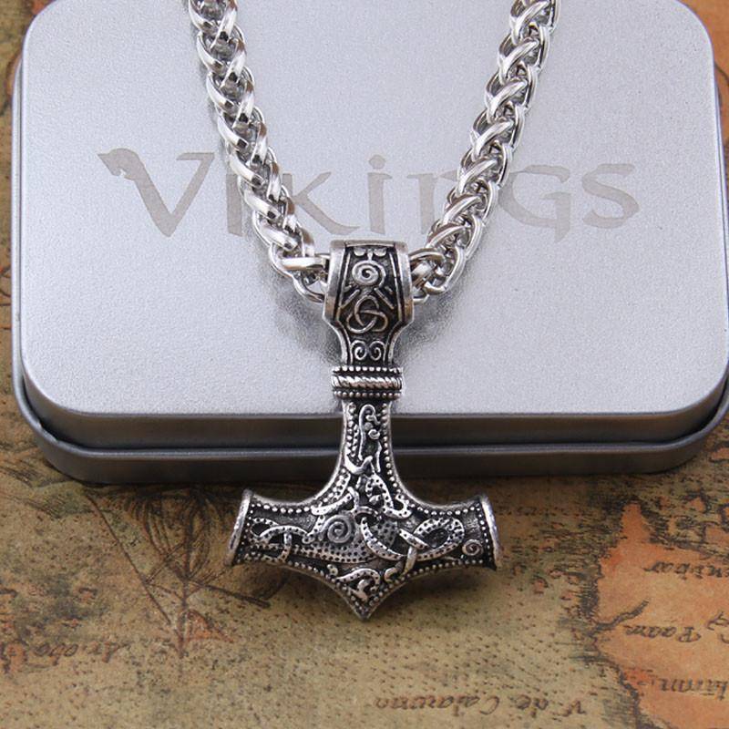 Thor's Hammer Mjolnir Necklace - VikingsBrand