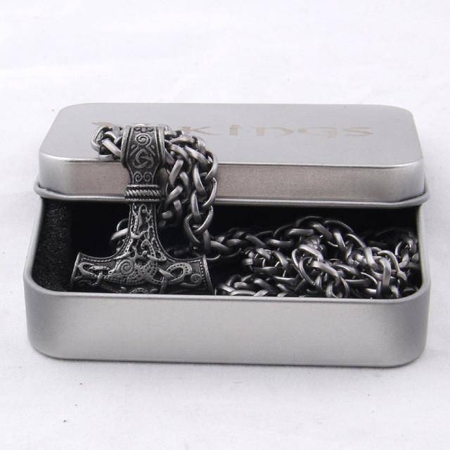 Thor's Hammer Mjolnir Necklace - VikingsBrand