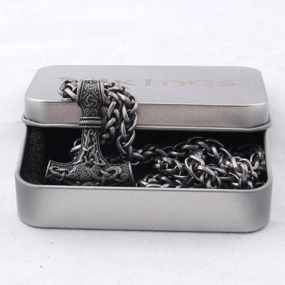 Thor's Hammer Mjolnir Necklace - VikingsBrand