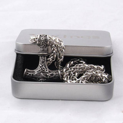 Thor's Hammer Mjolnir Necklace - VikingsBrand