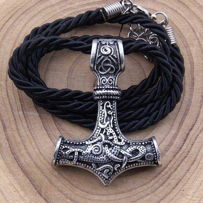 Thor's Hammer Mjolnir Necklace - VikingsBrand