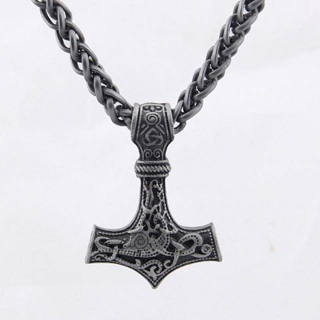 Thor's Hammer Mjolnir Necklace - VikingsBrand