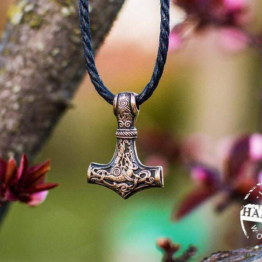Thor's Hammer Mjolnir Pendant Viking (Mammen Stylization) - VikingsBrand