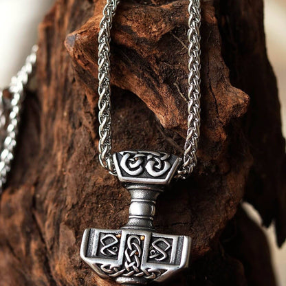 Thor's Hammer Necklace - Small but Powerful - VikingsBrand