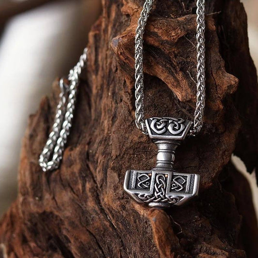 Thor's Hammer Necklace - Small but Powerful - VikingsBrand