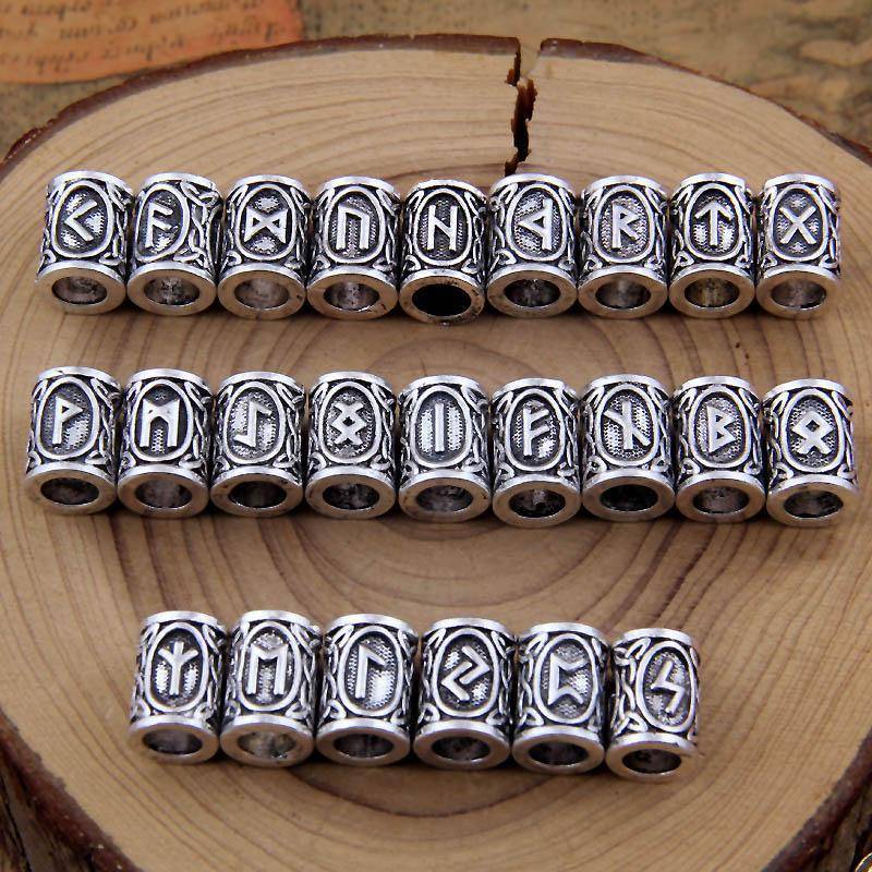 Thor's Hammer Paracord Bracelet With Rune - (SKU: 126) - VikingsBrand