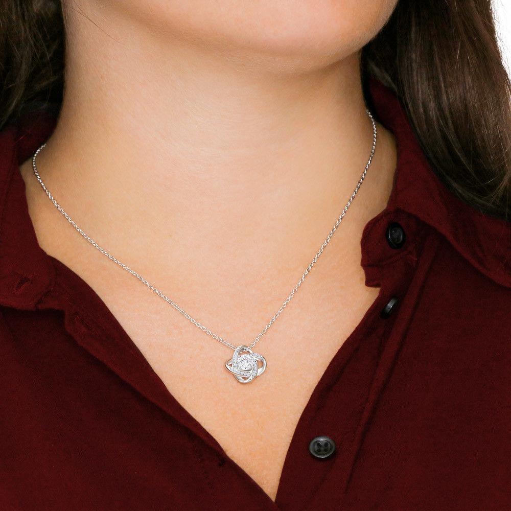 To My Shieldmaiden Gift Necklace