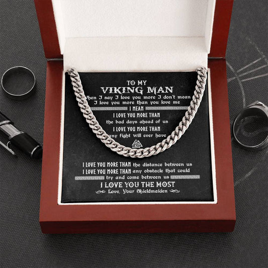 To My Viking Man, Viking Gifts for Man, Husband, Boyfriend