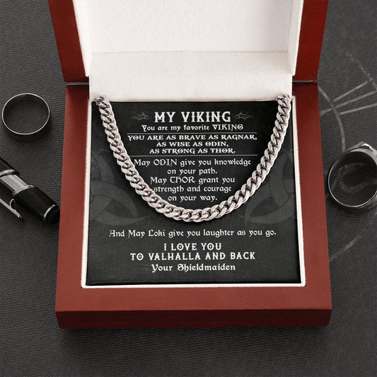 To My Viking, Viking Gifts for Men, Husband, Boyfriend