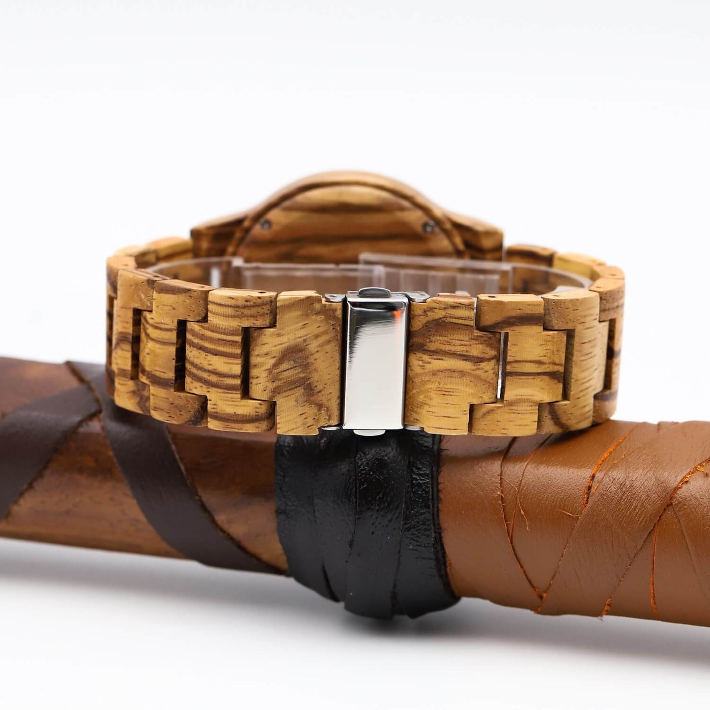 Torsten Viking Wooden Watch with Carved Vegvisir Viking Compass & Custom Engravings