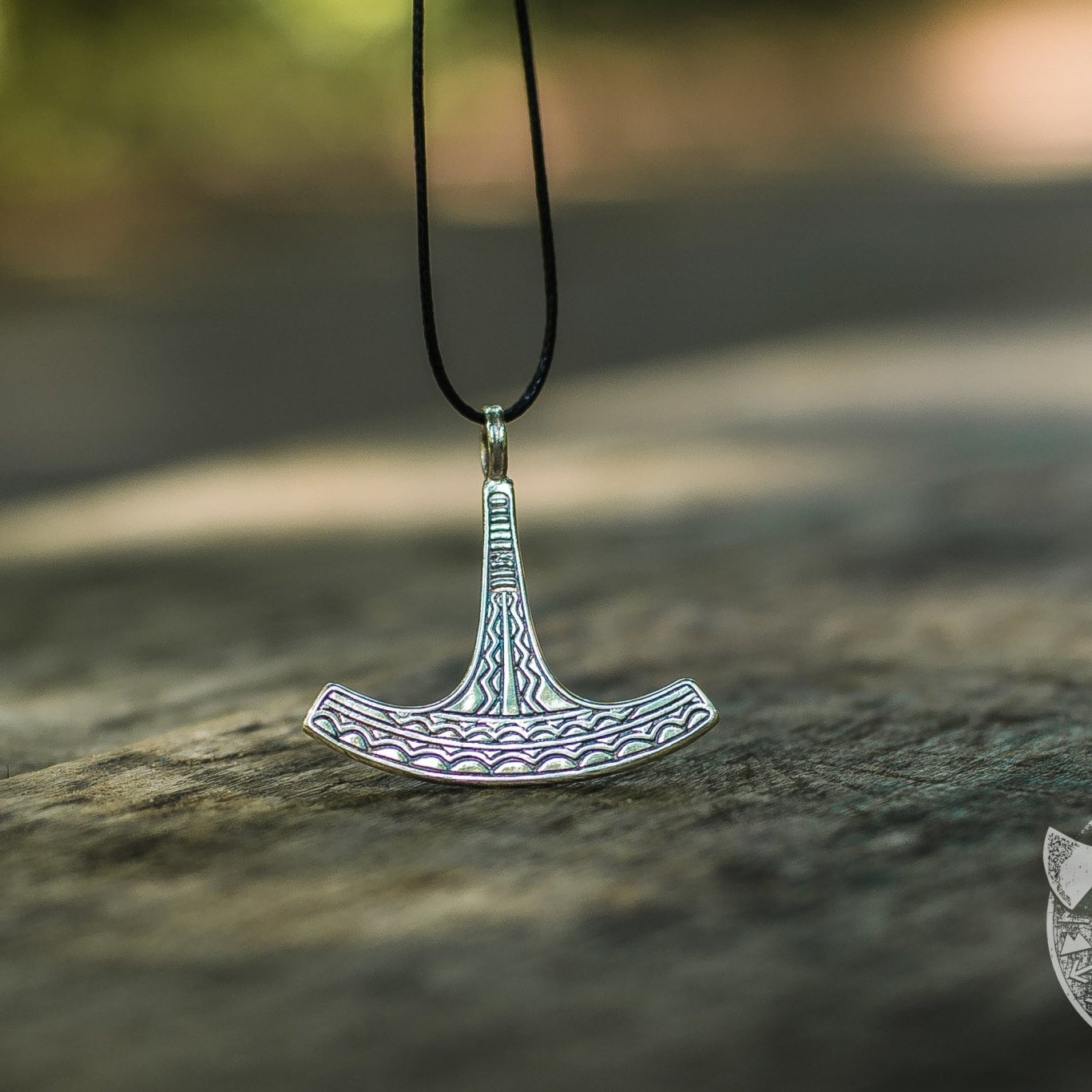 Ukko Thor's Hammer 925 Sterling Silver Pendant - VikingsBrand