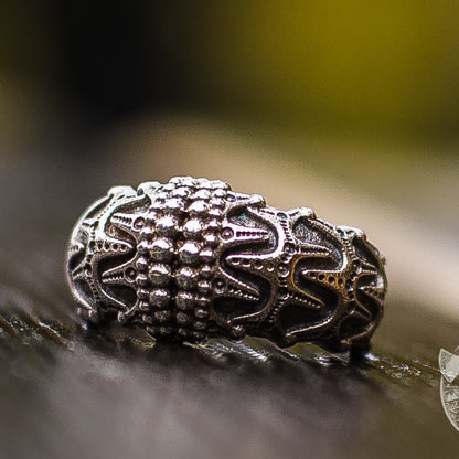 Unique Draupnir 925 Sterling Silver Viking Ring - VikingsBrand