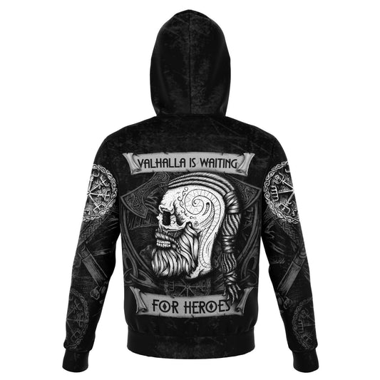 Unisex Valhalla is Waiting For Heroes Hoodie
