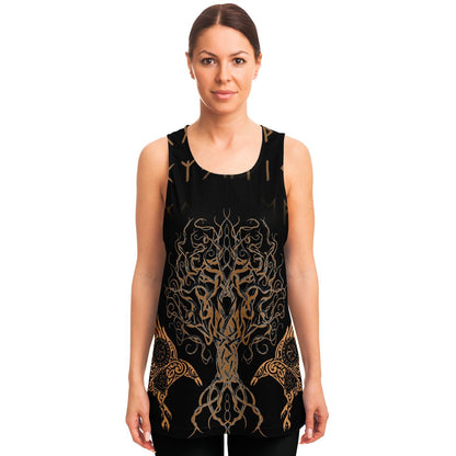 Unisex Viking Tank Top with Ravens