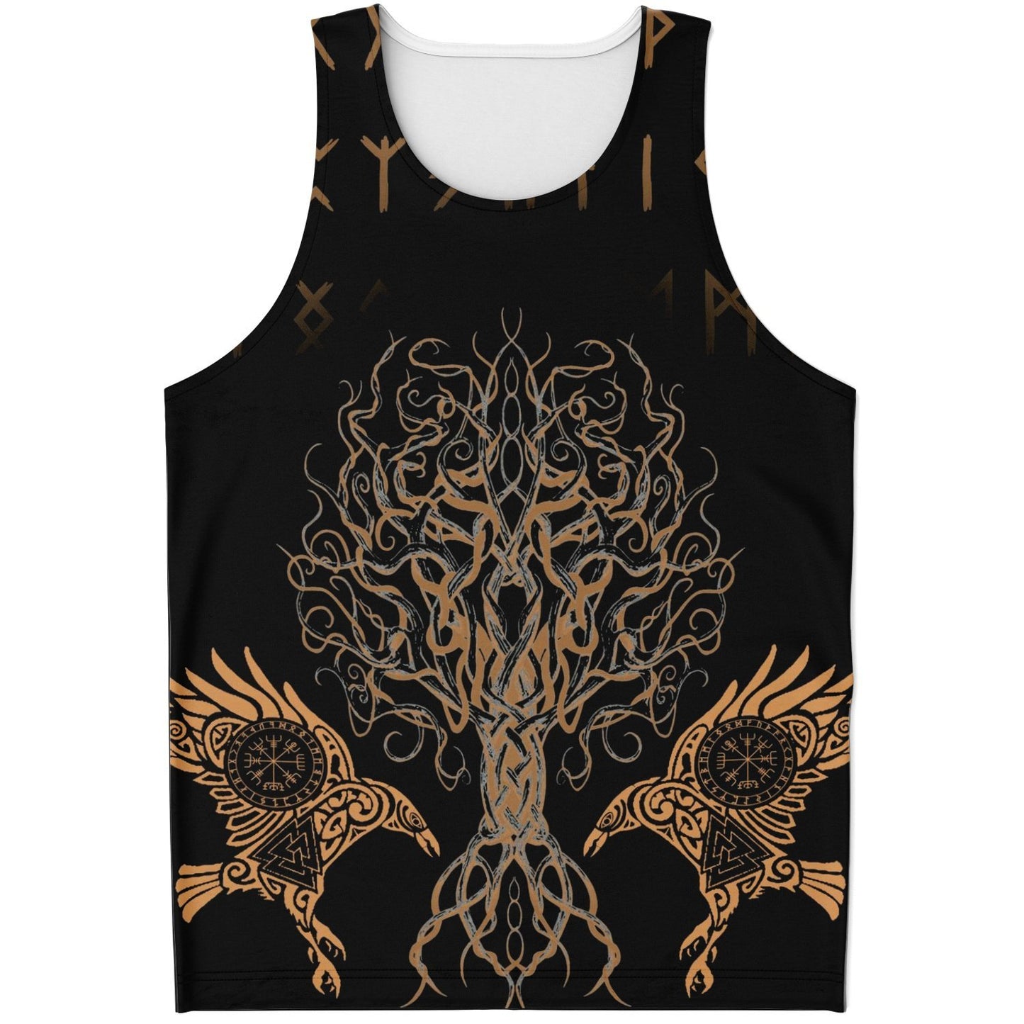 Unisex Viking Tank Top with Ravens