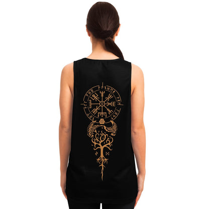 Unisex Viking Tank Top with Ravens