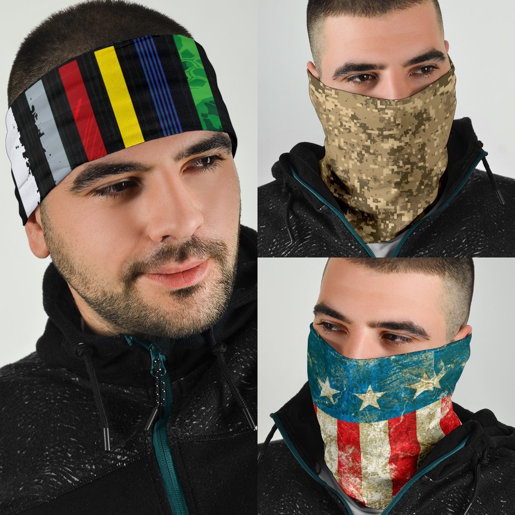 US Flag Neck Gaiter | Face Shield | Bandana