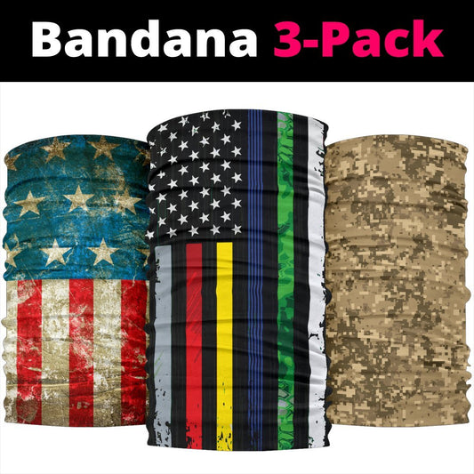 US Flag Neck Gaiter | Face Shield | Bandana