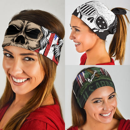 US Patriotic Skull Neck Gaiter | Face Shield