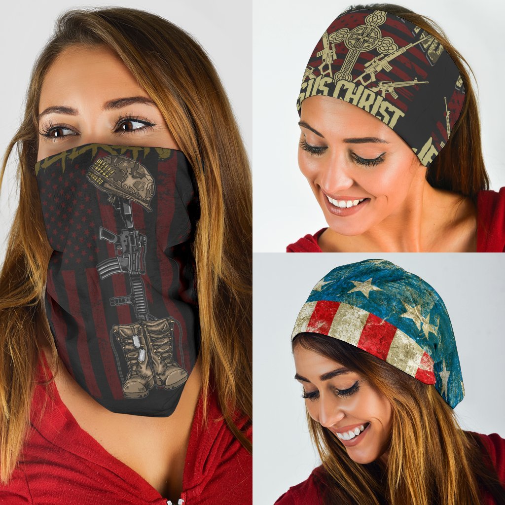 US Veteran Neck Gaiter | Face Shield