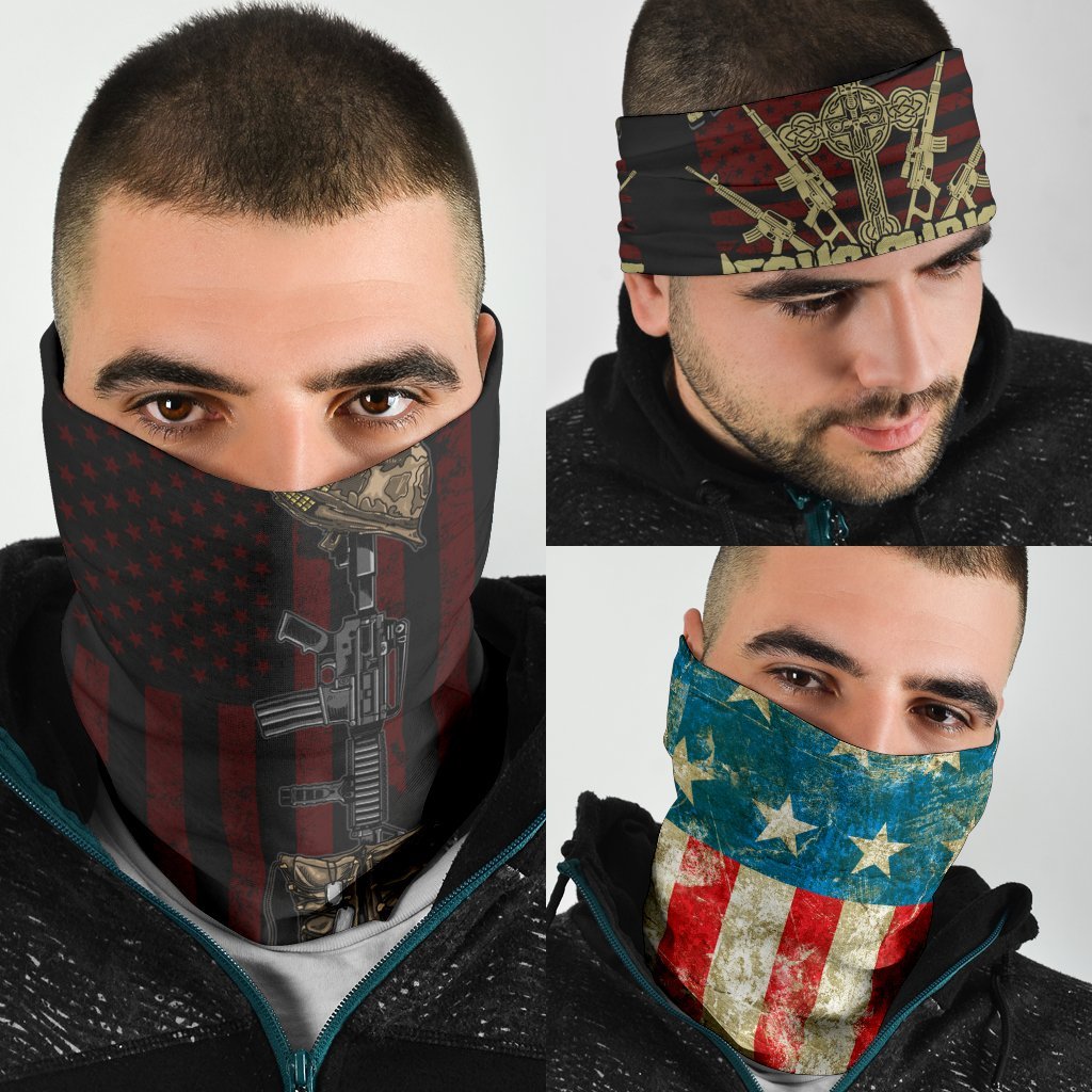 US Veteran Neck Gaiter | Face Shield