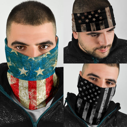 USA Flag Neck Gaiter | Face Shield - Multi