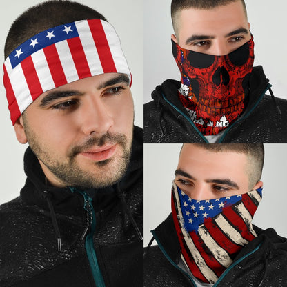 USA Patriot Neck Gaiter | Face Shield
