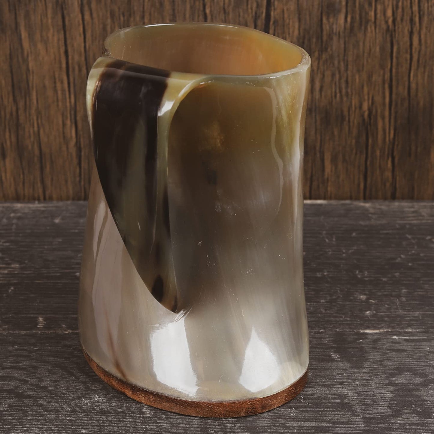 USA Shipping Only - Valknut Drinking Horn Mug 6.5in