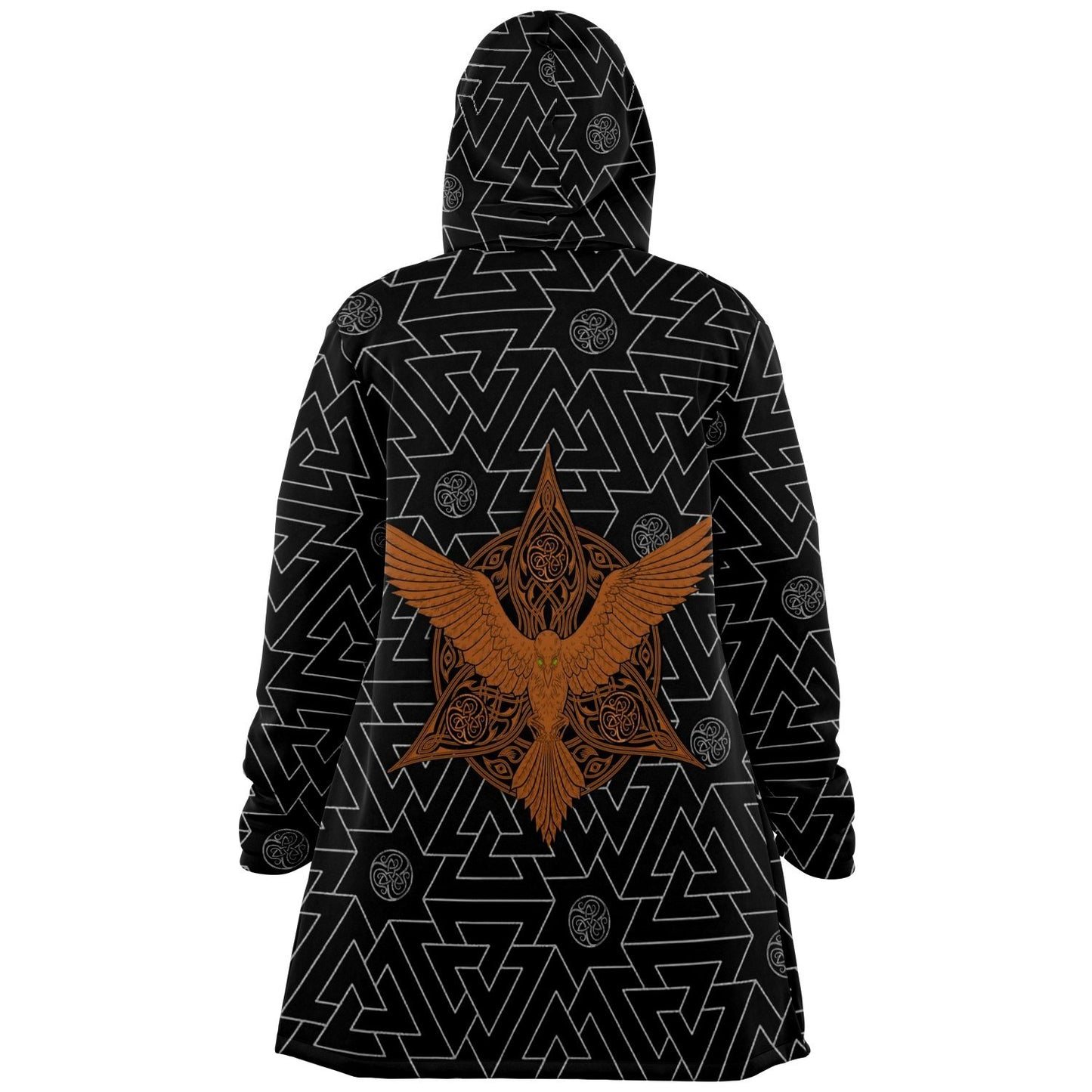Valknut Pattern Premium Viking Cloak