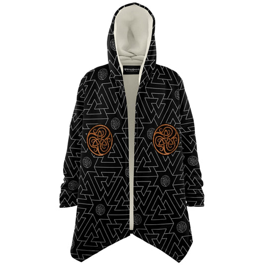 Valknut Pattern Premium Viking Cloak