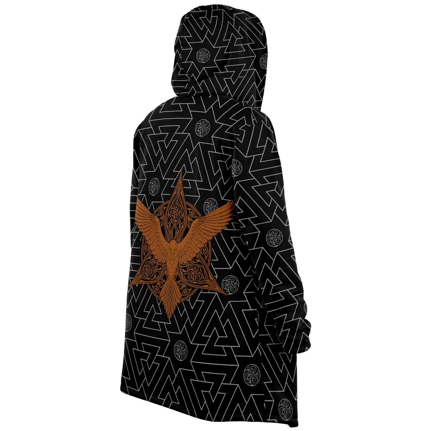 Valknut Pattern Premium Viking Cloak