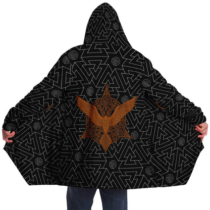 Valknut Pattern Premium Viking Cloak