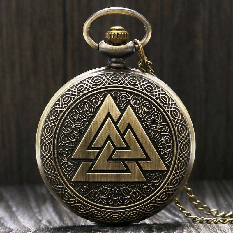 Valknut Pocket Watch - VikingsBrand