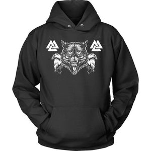 Valknut two-Side Print Apparel, Shirts and Hoodies