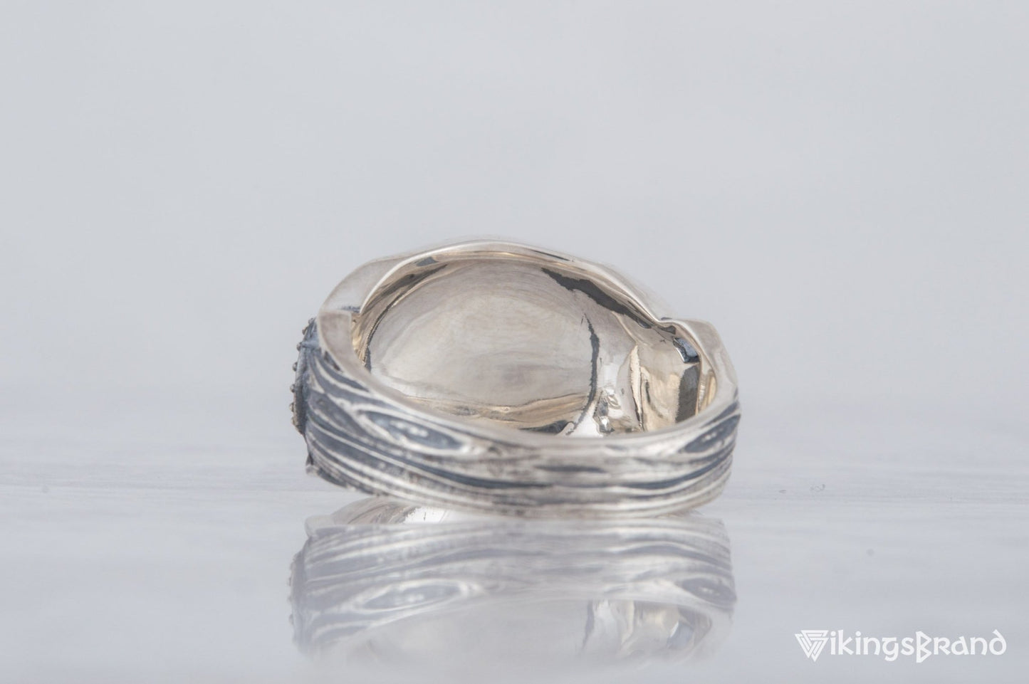Valknut Viking Symbol Ring Sterling Silver Handmade Viking Jewelry