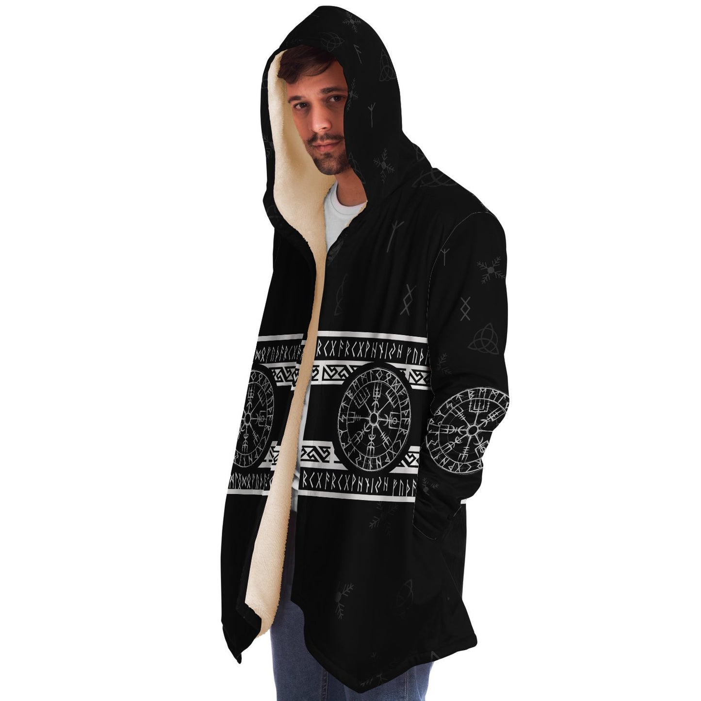 Vegvisir Premium Viking Cloak
