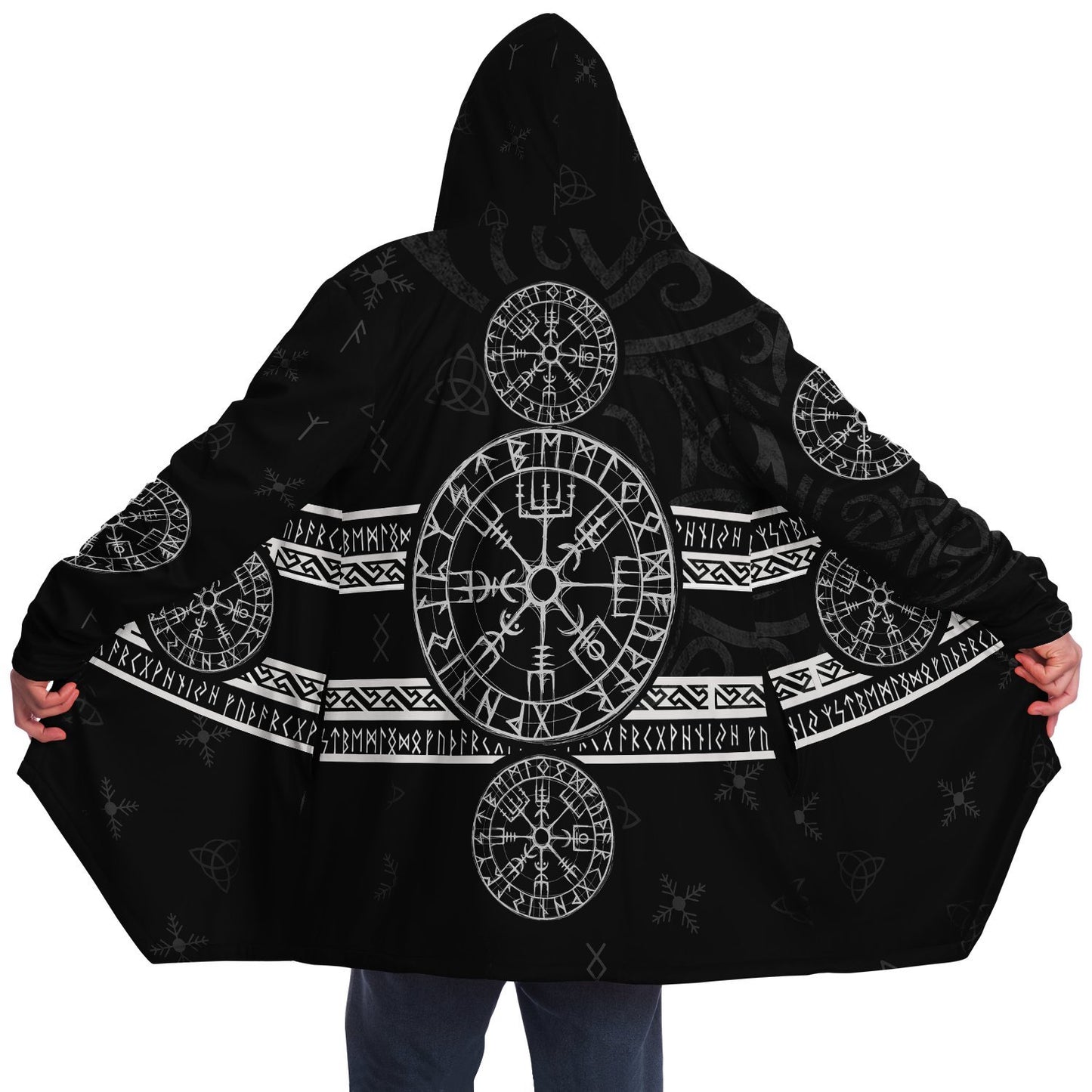 Vegvisir Premium Viking Cloak